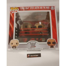 Funko Pop! WWE Moment Stone Cold Steve Austin Vs The Rock in the Ring Pop FU54661